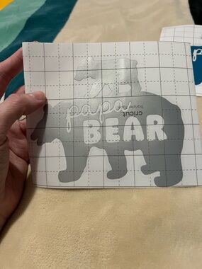 Papa Bear Vinyl Decal 🐻